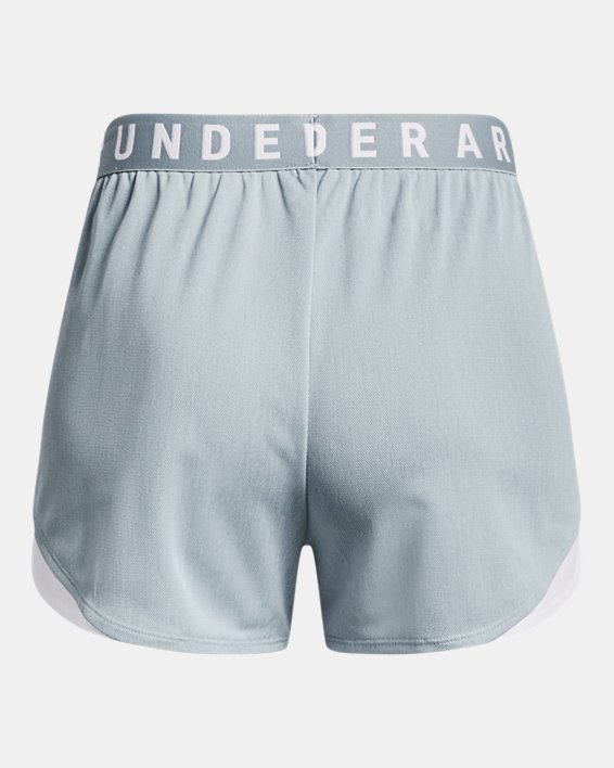 Women's UA Play Up 3.0 Twist Shorts in Blue image number 5